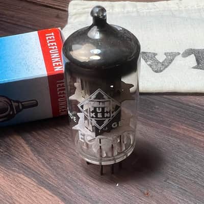 Telefunken  12at7 tube NOS - ecc81 Made un Germany Brand new !  12at7 image 3