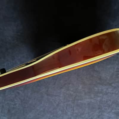 DYNAMIC METROPOLITAIN JAZZ II - Fully Hollow ES Thinline Vintage Sunburst Flametop Guitar by PT Berger image 9