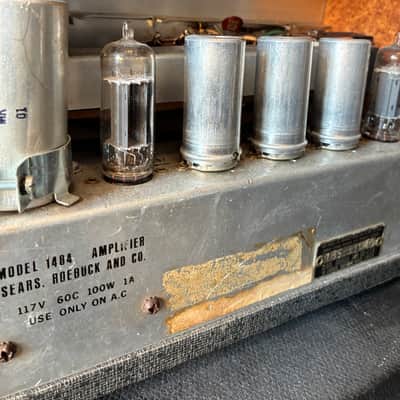 1964 Silvertone Model 1484 Twin Twelve 2x12 Piggyback image 12