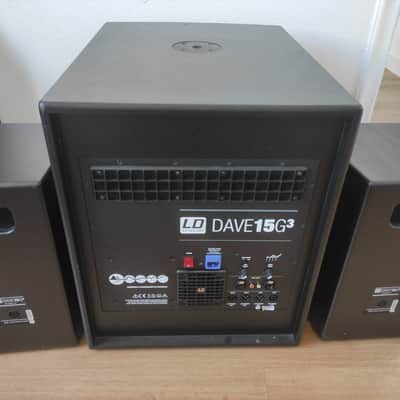 LD Systems DAVE 15 G3 Compact 15in Active PA System image 3