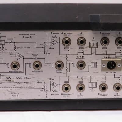 Vintage 1979 Shure Pro Master Power Console Model 700 image 8