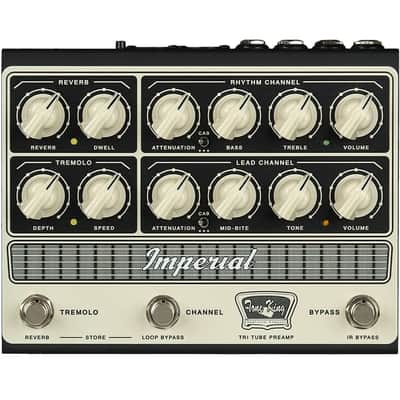 Tone King Imperial MK II High Voltage Tri-Tube Preamp Pedal