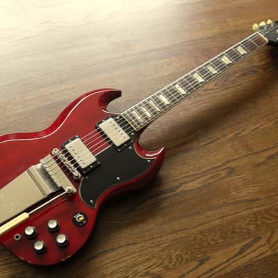 Greco SG with Lyre Vibrola 1963 Reissue SS63-70 - One of The