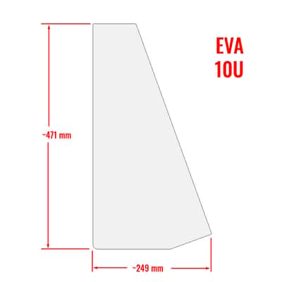 10U / 144hp Eurorack case EVA • Rails + Threaded strips / Walnut / Unpowered image 16