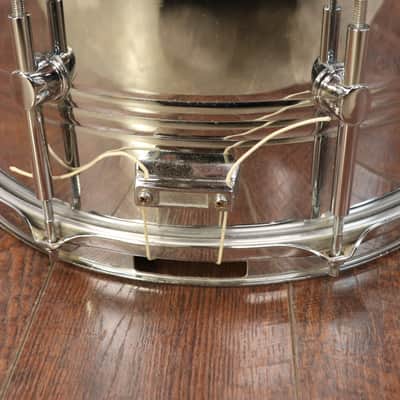 Mapex Chromium 6.5x14" Steel Snare Drum 8 Lug image 7