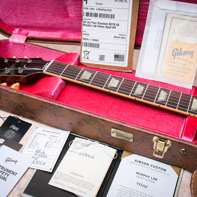 GIBSON USA Custom Shop 59 Les Paul Reissue BTOB Page #58 Murphy Lab Heavy Aged (2025) image 3