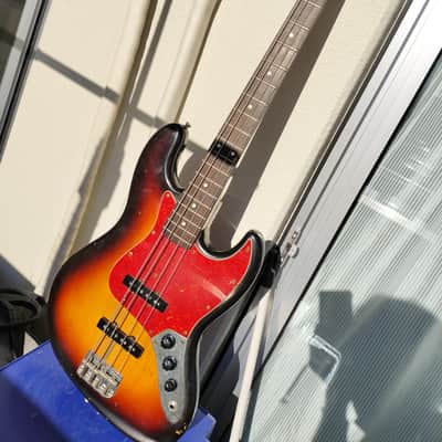 Fender Japan JB62-95 Jazz Bass. Japan vintage made in 1990. Originally lacquer painted. image 1