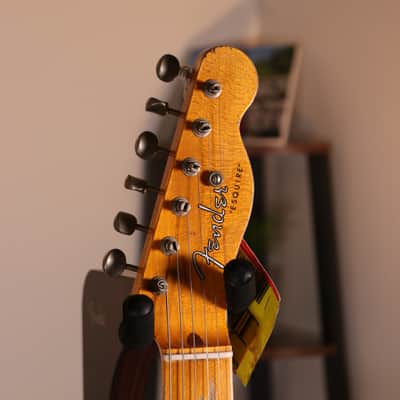 Fender Custom Shop Double Esquire 1950 Super Heavy Relic - Maple Fingerboard, Black image 8