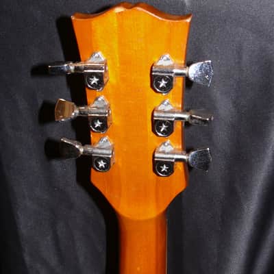 Greco Japan EG-500 w/- Gneco stamped mini-humbuckers 1974-75 - Goldtop image 7
