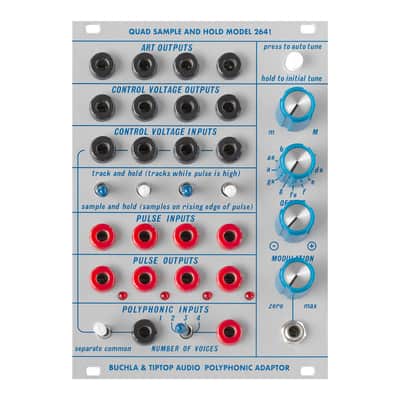 Tiptop Audio Buchla 264t - Quad Sample & Hold / Polyphonic Adapter [Three Wave Music] image 2