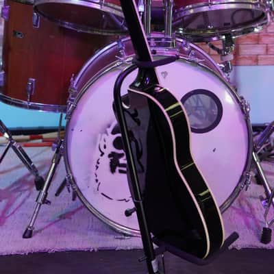 Eastwood Airline Tuxedo – Bigsby Modified – Full Hollow Electric Guitar image 3