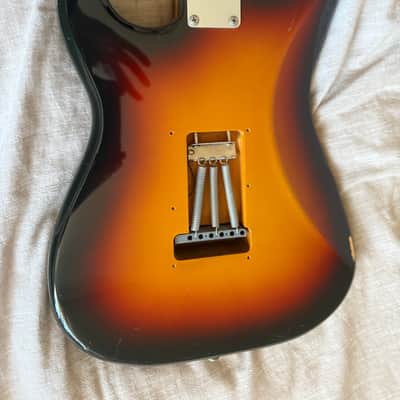 Squier Silver Series Stratocaster 1993 Sunburst MIJ Japan FujiGen image 5