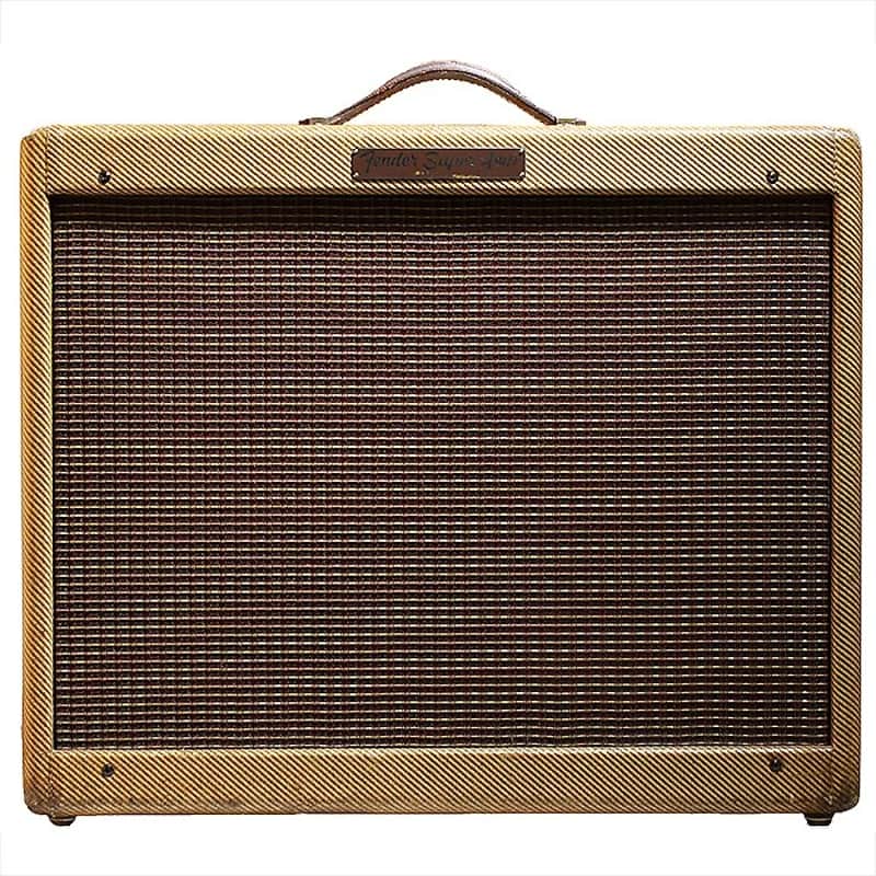 Fender Super 5F4 Narrow Panel 18-Watt 2x10" Guitar Combo 1956 - 1960 image 2