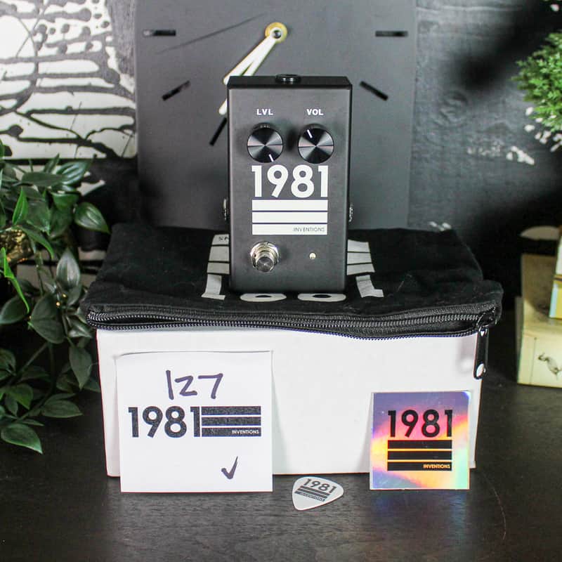 Preowned 1981 Inventions LVL Full Range Boost / Low Gain Overdrive w/ Box image 1