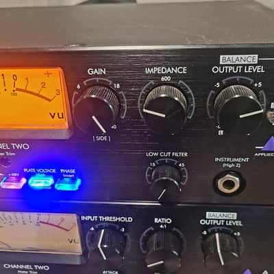 ART Pro MPA II Rackmount 2-Channel Microphone Preamp 2009 - Present - Black image 4