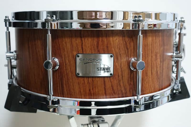 Canopus Stave bubinga 14 x 6 snare image 1