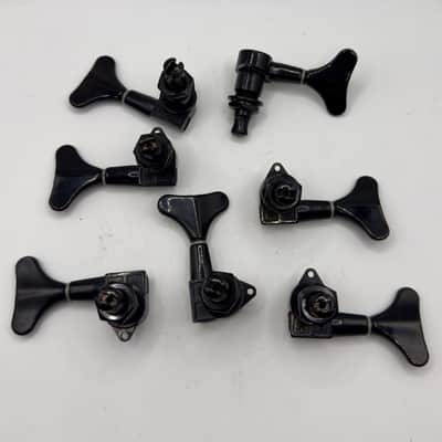 Conklin By Groove Tools GT-7 Tuning Machines 7 String Bass 1990’s - Black image 3