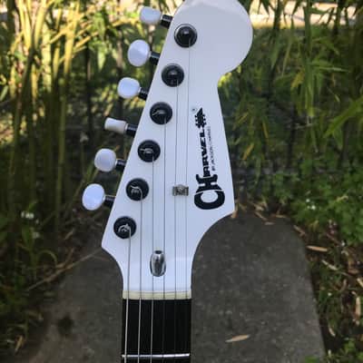 Charvel Jake E Lee 1990 Pearl White Japan market NOS condition image 6