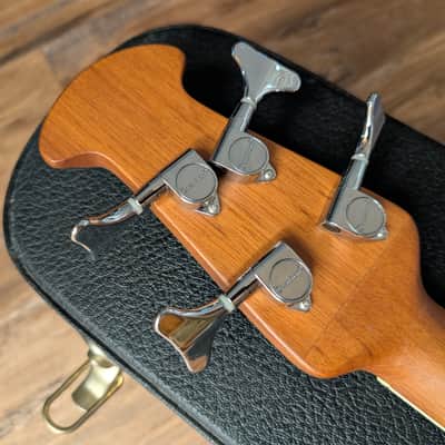 Ovation Celebrity CC074 Acoustic Electric Bass Guitar W/$200 TKL Combo Case READ image 13