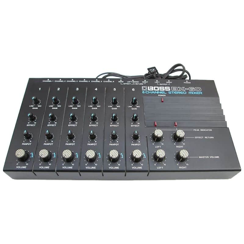 Boss BX-60 6-Channel Stereo Mixer image 1