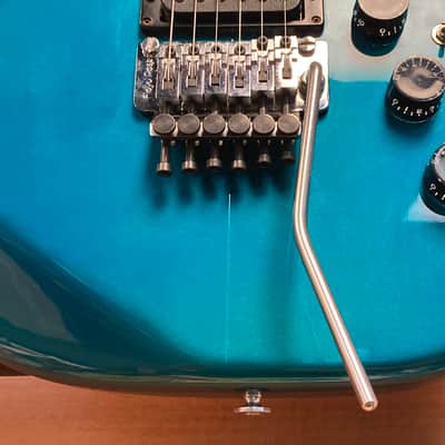 Kramer Pacer Imperial 1983 in Candy Blue w/OHSC Made in USA image 4