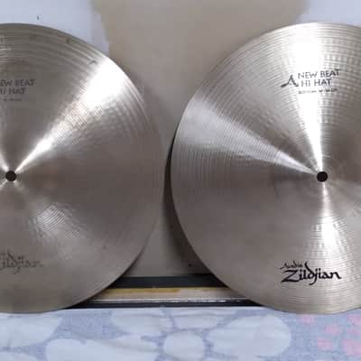 Zildjian 14" A Series New Beat Hi-Hat Cymbals (Pair) 1982 - 2012 - Traditional image 1