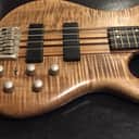 Cort A4 Bass Guitar Natural Flame Maple