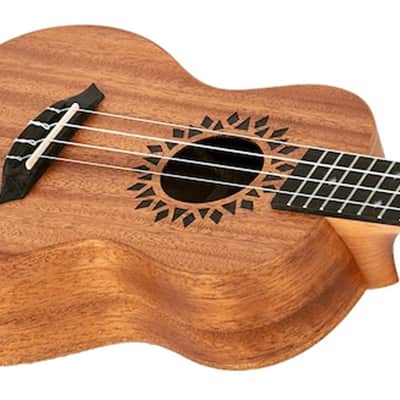 Flight Elise Ecklund Artist/Designer Signature Series Laminate Mahogany Top Okoume Neck 4-String Concert Ukulele w/Padded Gig Bag image 3