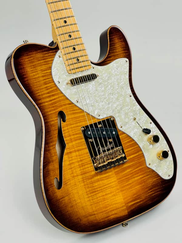 Fender Telecaster Thinline Select 2013 - Violin Burst image 1