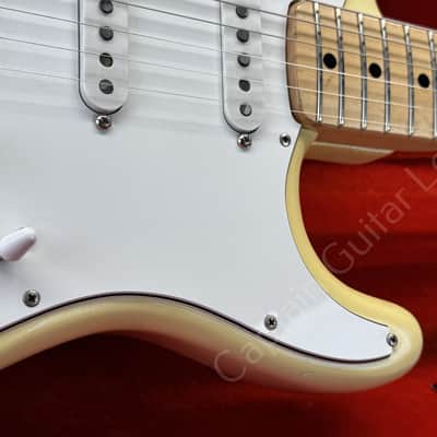 1974 Fender - Stratocaster Hardtail - Olympic White - ID 6020 image 6