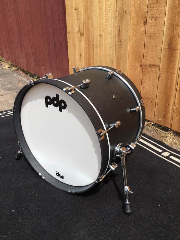 20''PDP/ DW Concept Maple Classic Series || Ebony Satin Oil || 14" x 20" Bass Drum image 1