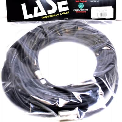 LASE 100 Ft Microphone Cable W/ NEUTRIK NC3MXX 3-Pin XLR Male to NC3FXXX Female image 1