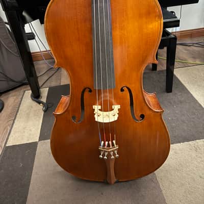 Michele Harsan Violoncello di liuteria Michele Harsan 2018 - Marrone Ambrato image 11
