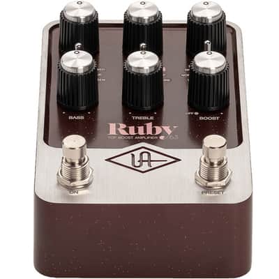 Universal Audio Ruby '63 Top Boost Amp Emulation Pedal image 2
