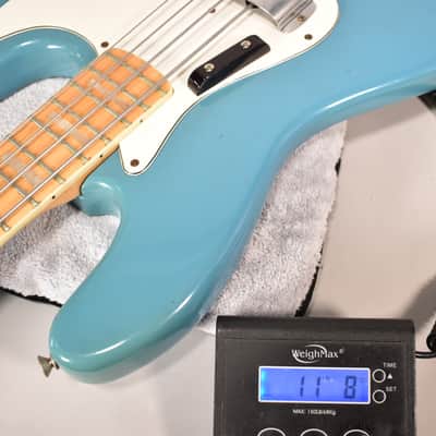 1978 Fender Jazz Bass Maui Blue International Series Vintage Bass Guitar w/OHSC image 18