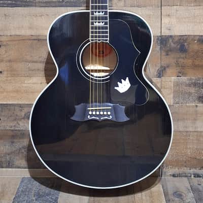 1996 Gibson J-200 Elvis Presley "The King" Legend Series #72 of 250 Limited Edition W/OHSC image 2