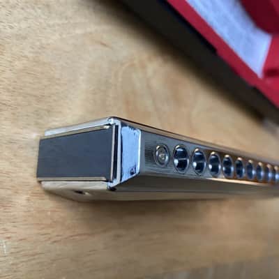 Stagg chromatic harmonica 2020s - chrome image 6