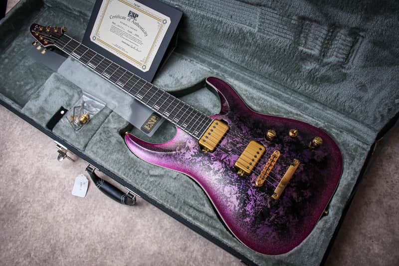 ESP MIJ Original Series Horizon PT NT Limited Ed Sugilite " Violet Pearl Black + Ebony" (2025) image 1