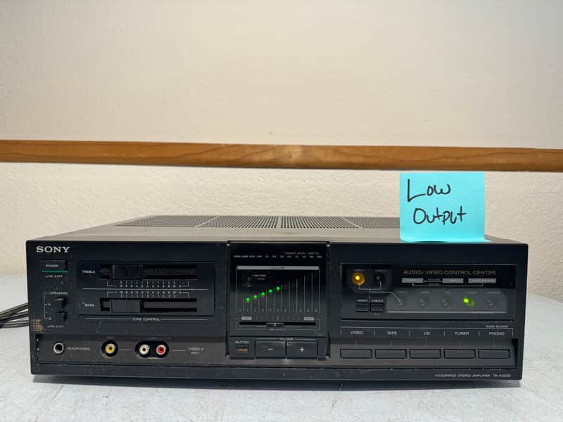 Sony TA-AX530 Amplifier HiFi Stereo Vintage Amp Integrated Phono 2