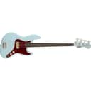 Mint Fender Gold Foil Jazz Bass, Ebony Fingerboard, Sonic Blue