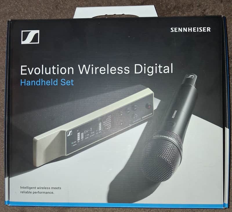 Sennheiser Evolution Wireless Digital Handheld Set 2020s - Black image 1