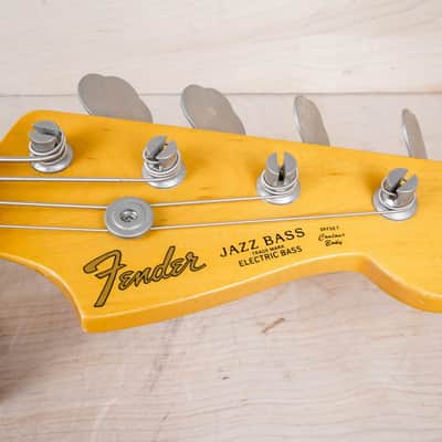 Fender JB-62 Jazz Bass '62 Reissue MIJ 1994 Sunburst Japan w/ Hard Case image 4