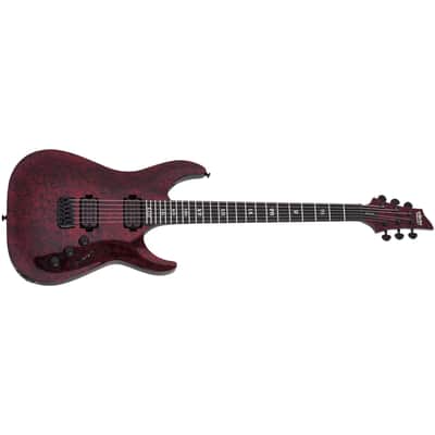 Schecter C-1 Apocalypse Electric Guitar - Ebony Fingerboard, Red Reign image 4