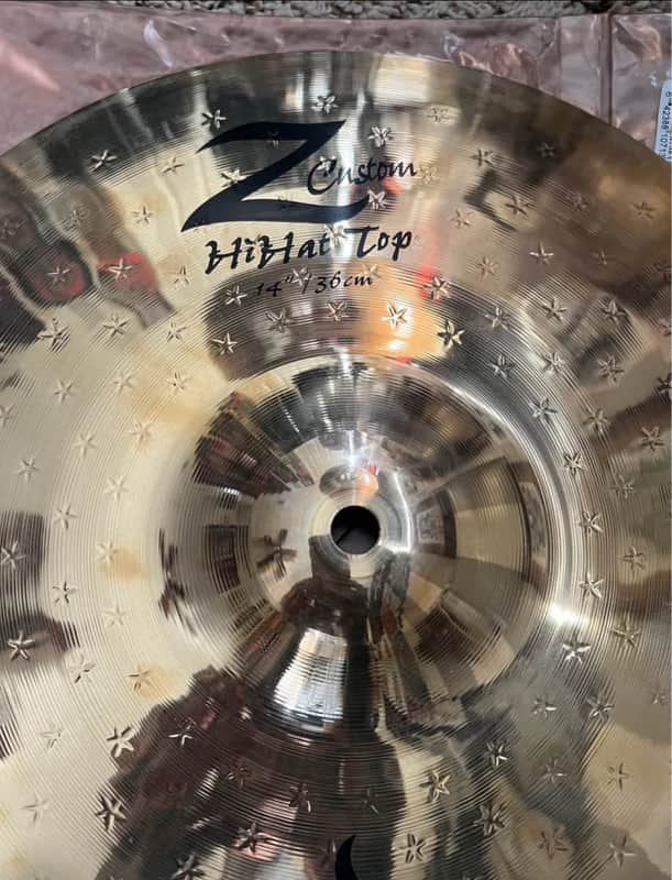 Zildjian 14” Z Custom Hi-Hat Cymbals Pair — Excellent condition / Like New — HARD ROCK / PUNK image 1