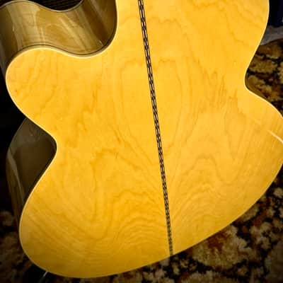 Epiphone EJ200SCE Super Jumbo - Natural inc h.case image 3