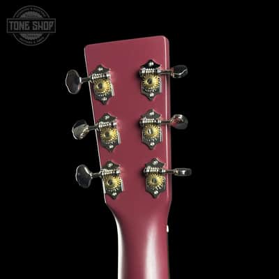 Martin Custom Shop Slope Shoulder Dread Spruce/Mahogany Burgundy w/case 2894733 image 12