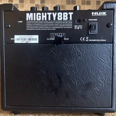NuX Mighty 8 BT 8-Watt 1x6.5" Digital Modeling Guitar Combo Amp image 3