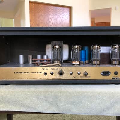 Marshall Major 200wt P.A. Head 1972 image 5