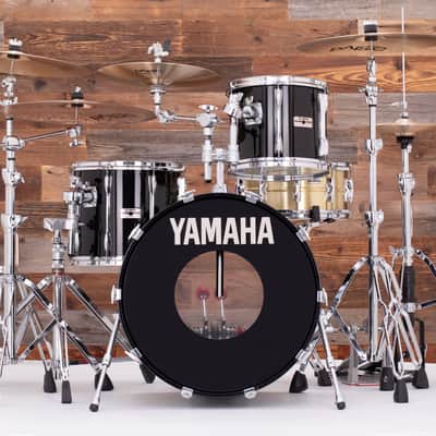 Yamaha Recording Custom (9000) 3 Piece Drum Kit, Piano Black (Pre Loved) Bild 6