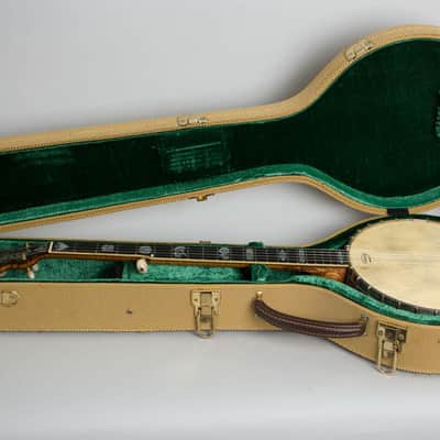 Fairbanks/Vega Tu-Ba-Phone #9 5 String Banjo (1916), ser. #36192, hard shell case. image 10